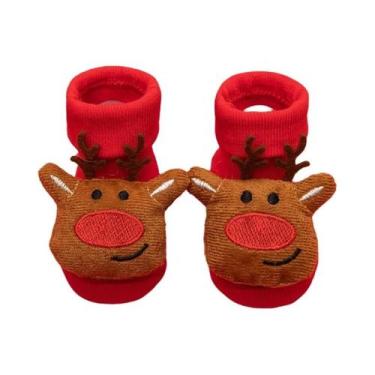 Imagem de Meias De Bebê Tricotadas Para Recém-Nascidos E Crianças Pequenas Com D