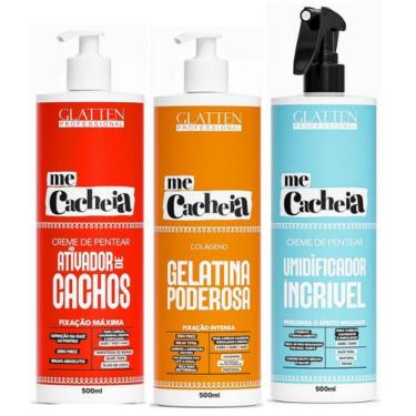 Imagem de Glatten Me Cacheia Ativador de Cachos e Gelatina e Umidificador