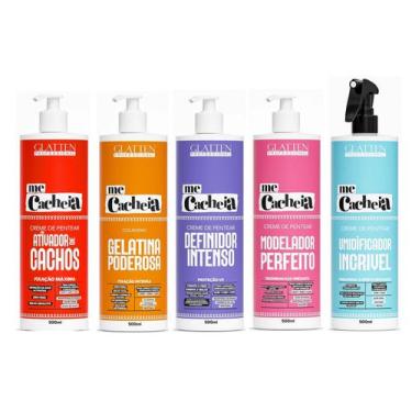 Imagem de Glatten Me Cacheia Ativador de Cachos e Gelatina e Definidor e Modelad