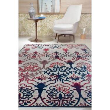 Imagem de Tapete andino 1,50 x 2,00 quarto sala hotel pousada facil de limpar an