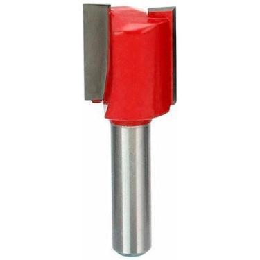 Imagem de Kit 5 Fresas Retas 6 A 16Mm Haste 6Mm Corte Duplo Para Tupia