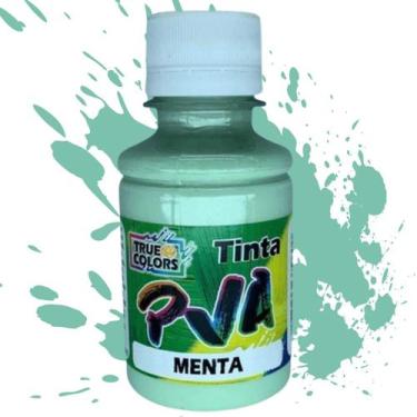 Imagem de Tinta Pva Fosca 100ml True Colors - Cores Frias, MENTA - 7179