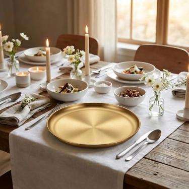 Imagem de Espremedor de alho premium, triturador de alho profissional, fácil de espremer e limpar, à prova de ferrugem e pode ser lavado na lava-louças, triturador de gengibre eficiente - OURO, pacote com 2