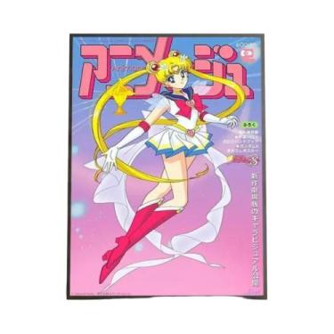 Imagem de Pôster De Lona Do Anime Sailor Moon, À Prova D'água, Decoração De Pare
