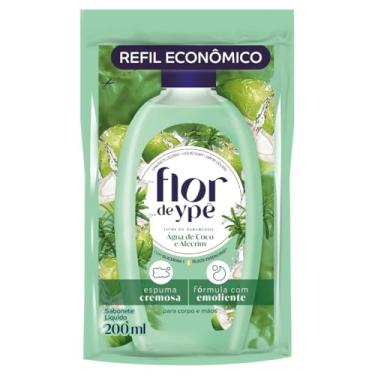 Imagem de Flor de Ypê Sabonete Líquido, Água de Coco e Aloe Vera, 200ml (Refil)