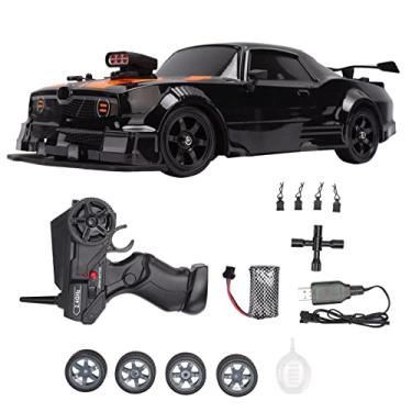 Imagem de 16A04 1/16 RC Drift Car, RC Car Model Racing Car Toy Simulado 4 Wheel Drive Com LED Light RC Car Toy Para Mais De 6 Entretenimento