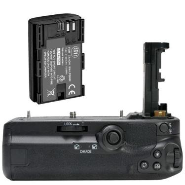 Imagem de Kit de Empuñadura de Batería BM Premium BG-R10 para Canon EOS R5 R6