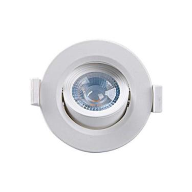 Imagem de Luminária Spot LED Taschibra Alltop Redondo 5W, Branco 3000K