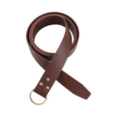 Imagem de Cinto De Couro Masculino Para Espada Medieval, Acessórios De Fantasia 