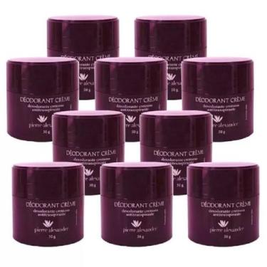 Imagem de Kit 10 Und Desodorante Pierre Alexander Creme 50g cada