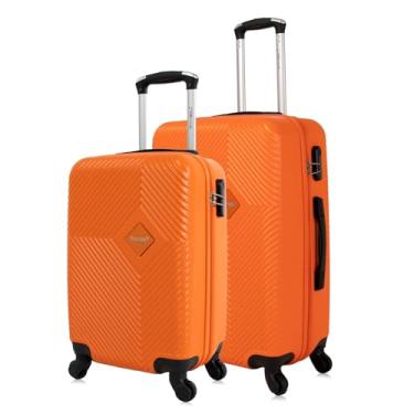 Imagem de Kit de malas de viagem P/M Zug Swiss Move Laranja