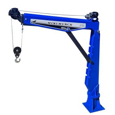 Imagem de Guindaste Mini Munck Guincho Elétrico 12 volts 1250kg