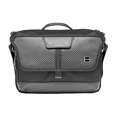 Imagem de Gitzo Bolsa mensageiro compacta Century Traveler, bolsa fotográfica profissional, para câmeras mirrorless, reflexo, DSLR com fecho magnético e sistema de proteção de câmera, com capa de chuva