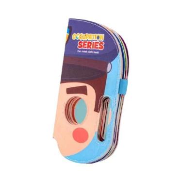 Imagem de Livro De Pano Para Bebês: Máscara De Brinquedo, Personagens De Animais