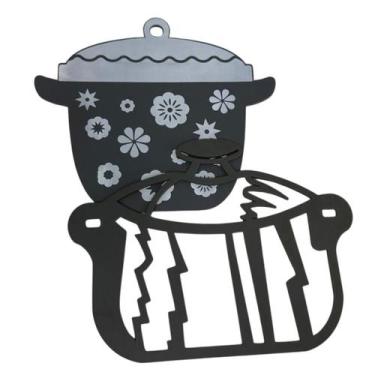 Imagem de Descanso de Panela em Silicone Resistente ao Calor Antiderrapante - ZE