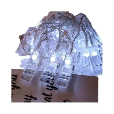 Imagem de Cordão De Luzes De Fada De 6M Com 40 LEDs, Alimentado Por Bateria E US