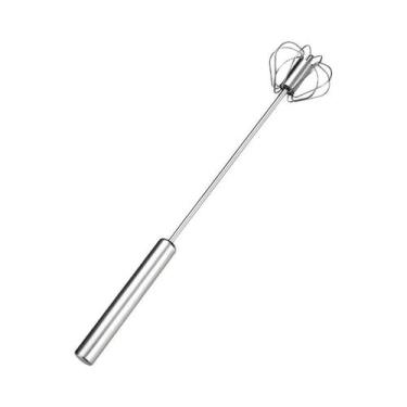 Imagem de Batedor De Ovos Semi-Automático Em Aço Inoxidável Para Mistura De Ovos