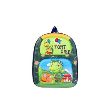 Imagem de Mochila baby alto relevo 12" 55872 - Enluaze, Tartaruga