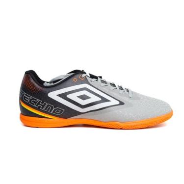 Imagem de Chuteira Umbro Techno II Futsal, 39, Cinza