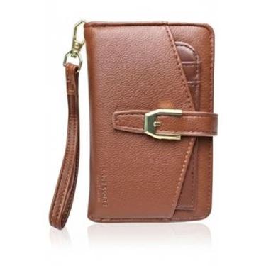 Imagem de Carteira Feminina Lace Lore em PU Texturizado, Alça de Mão e Zíper-Feminino