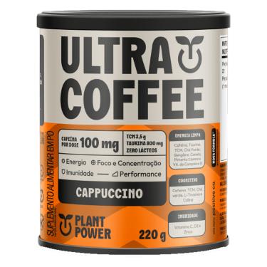Imagem de SUPLEMENTO PLANT POWER ULTRACOFFEE CAPPUCCINO 220G