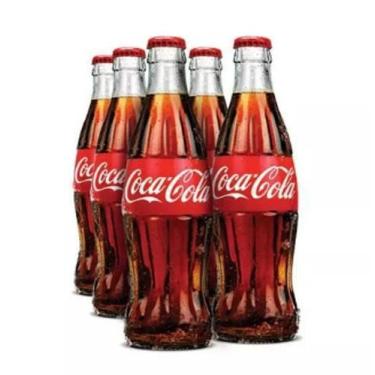Imagem de Kit 6 Unidades Coca Cola Garrafa Vidro 250Ml - Coca-cola