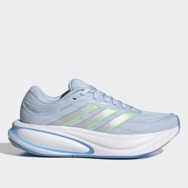 Imagem de Tênis Adidas Response 2 Feminino, Azul, Prata, 38