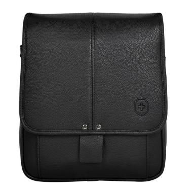 Imagem de Pasta De Trabalho Executiva Com Alça Lateral Removível Impermeável Em Poliuretano - Handle - Yin's Cor Preto