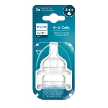 Imagem de Bico Mamadeira Silicone Variável Philips Avent Scy765/02