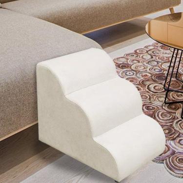 Imagem de Escada Pet Nuvem Cachorro E Gato 3 Degraus Várias Cores - Pratikza, Be