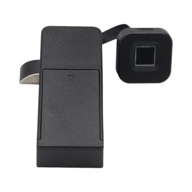 Imagem de Fechadura Biométrica Inteligente Sem Chave Preta Com Impressão Digital