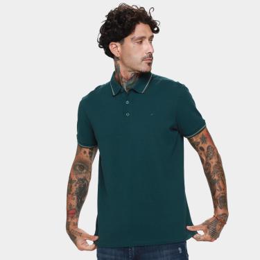 Imagem de Camisa Polo Ellus Piquet Melange Classic Masculina-Masculino