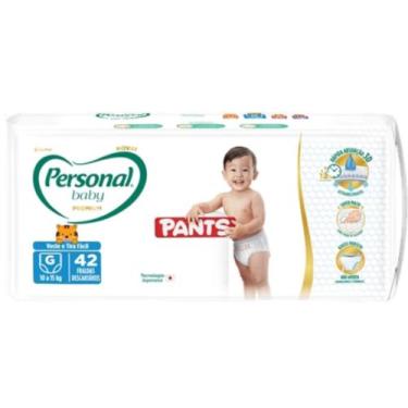 Imagem de Fraldas Personal Baby Premium Pants HIPER 1 Pacote Tamanho G com 62 Un