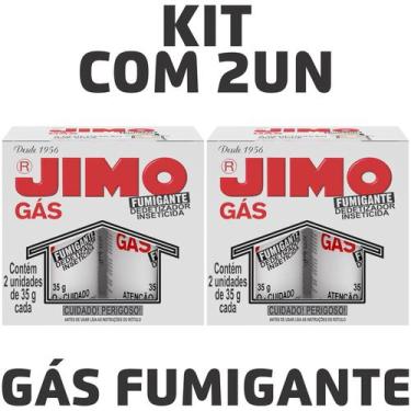 Imagem de KIT 2 Gás Fumigante Estojo 2x35g - JIMO