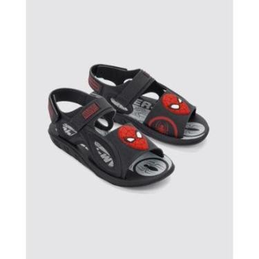 Imagem de Sandália Infantil Grendene Kids Marvel Power-Masculino