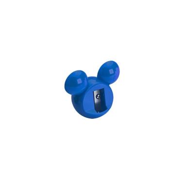 Imagem de Apontador Molin do Brasil Mickey Mouse Molin Azul com Design Temático Disney e Compartimento para Aparas Azul