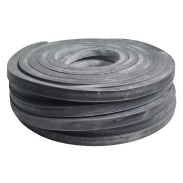 Imagem de Rolo de 5 Metros Perfil Esponjoso Borracha 20x20mm Vedação Porta Londr