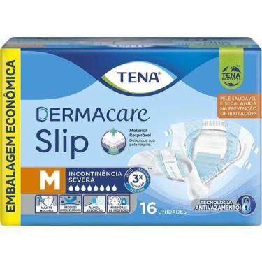Imagem de Fralda Geriátrica Tena Dermacare Slip Ultra M Com 16 Un Tama - Congrat