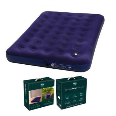 Imagem de Colchão Inflável Casal Barato Mor - Aveludado Confortável -