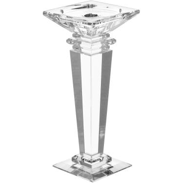 Imagem de CASTIÇAL CRISTAL 22x9x9cm TRANSPARENTE