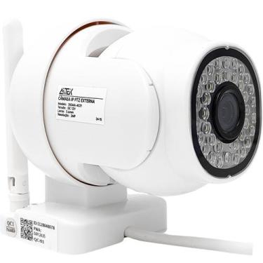 Imagem de Câmera IP Externa Wifi Prova de Água Resolução HD 2 Antenas Monitorame