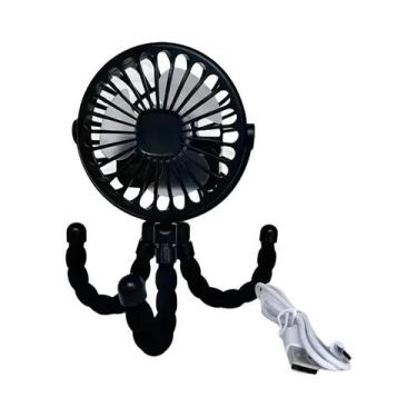 Imagem de Ventilador Portátil USB Recarregável Para Carrinho De Bebê, Mini Venti