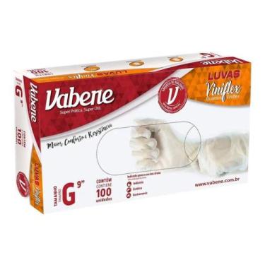 Imagem de Luvas Viniflex Vabene Tam:g C/100 Uni Ref.:1532