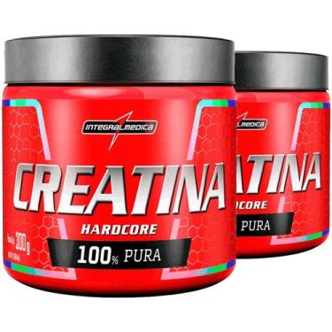 Imagem de Kit 2x Creatina Monohidratada Integralmédica 300g Sem Sabor - INTEGRAL