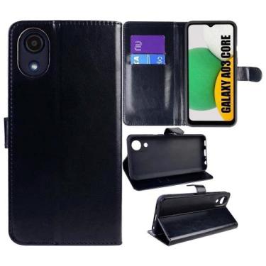 Imagem de Capa Capinha Carteira Samsung A03 Core com Porta Cartão - Armyshield