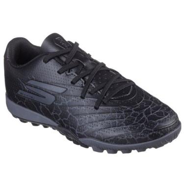Imagem de Tênis Society Infantil Menino Conforto Resistente Skechers, Preto, 34