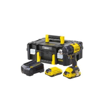 Imagem de Parafusadeira Furadeira 20V Impacto 13mm SBD716D2T-BR Stanley 2 Bateri