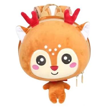 Imagem de Mochila Anti-Perda Animal 3D para Pets - Supercute, Corça