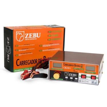 Imagem de Carregador de Bateria Zebu 20A 400W CB20I 12V/24V Bivolt 35670