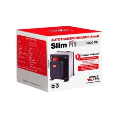 Imagem de Transformador 5000 Va Bivolt Fit - Forceline Com Fusível Térmico E Ada